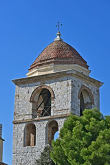 Fototapeta premium Ancona, il campanile della Cattedrale di San Ciriaco - Marche