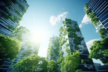 Obraz premium sustainable cities.