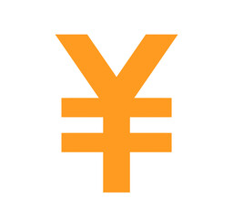 シンプルなオレンジ色の円マーク	
