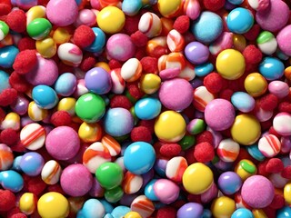 Obraz premium Candy Background Very Cool