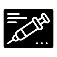 vaccine glyph