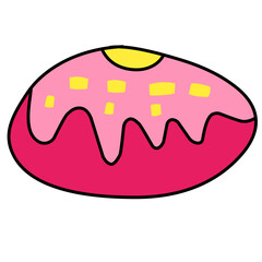pink donut icon