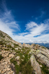 Summer landscape in Aiguestortes and Sant Maurici National Park, Spain