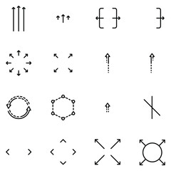 arrow icon, diagram, loading, graph, chart,