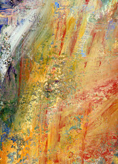 ölfarben farbig verlauf abstrakt malerei hochformat grunge