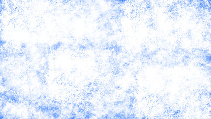 Distressed blue grunge texture on a white background, vector