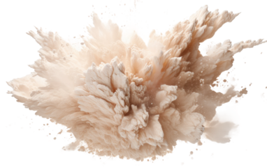 Elegant Burst Beige Color Illuminates the Scene on Transparent or clear Background PNG