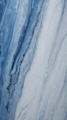 Blue with vignette marble texture background with copy space