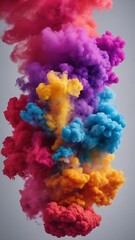 Fototapeta premium Colour smoke background