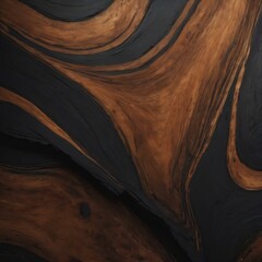 Abstract and rustic black surface