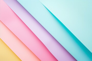 Obraz premium abstract colorful paper background flat lay copy space