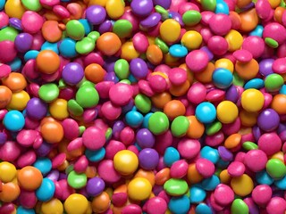 Fototapeta premium Candy Background Very Cool