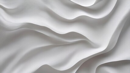 Fototapeta premium Abstract white color canvas wallpaper textures and surface