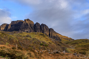 Fototapeta na wymiar Majestic Peaks of the Isle of Skye