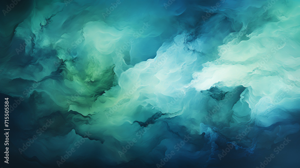 Wall mural gradient transparent geometry background, 3d rendering. digital drawing.