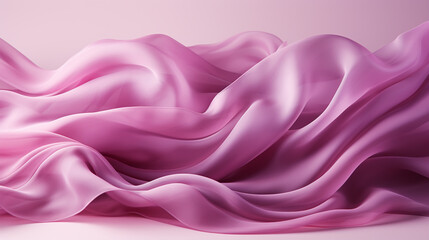 Obraz premium Soft focus texture of the silk fabric, pastel pink. Faded pink fabric background. Crumpled soft rose color satin texture