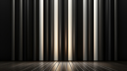 Abstract art geometric background with vertical lines.