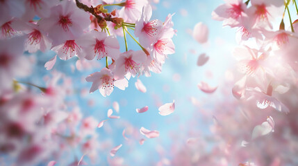 桜の花びら - obrazy, fototapety, plakaty