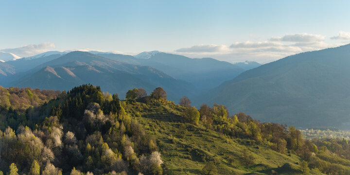 Landscape near Nucsoara, Arges County, Muntenia, Romania