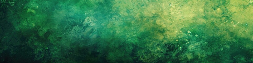 Green background with abstract vintage - obrazy, fototapety, plakaty