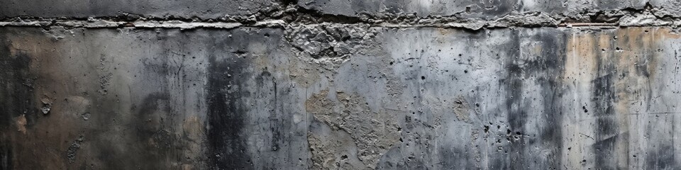 Background with the texture of an old gray concrete wall