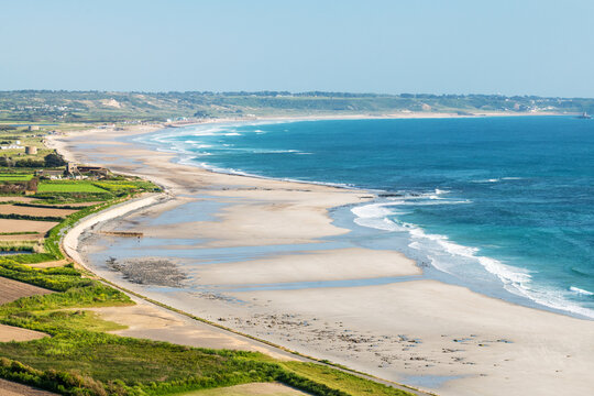 St. Ouens Bay beach, Jersey, Channel Islands