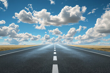 Fototapeta premium The road leading to the cloud.