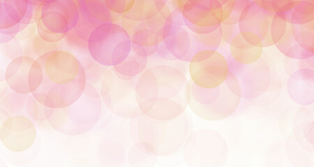 Bokeh Lights in a Colorful Glowing Patterned Background