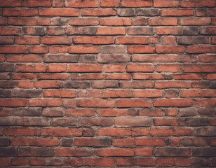 Fototapeta premium Brick wall texture background: Vintage and Textured Masonry Surface. Urban, Industrial, and Architectural Design Inspirations