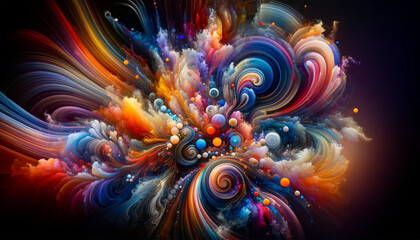 abstract fractal background