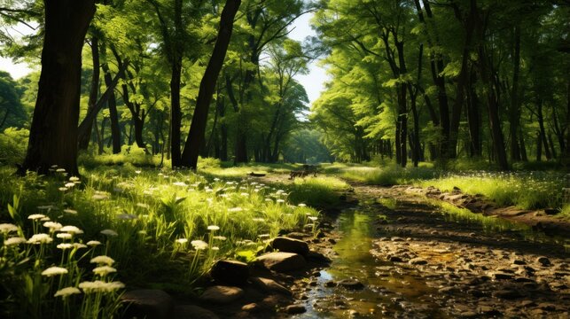 Forest Super High Resolution Hd Cool Colour UHD Wallpaper