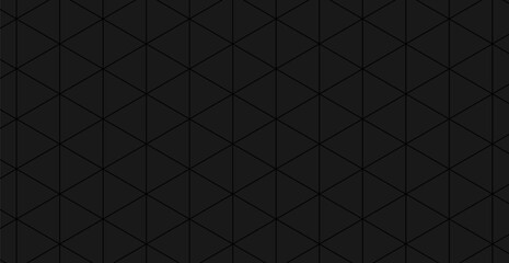 Modern Black Grid Pattern Abstract Background. Vector Illustration. Technology Banner Wallpaper