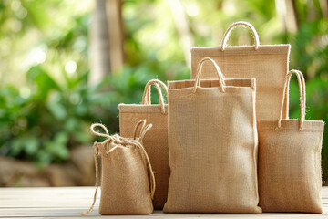Eco-Friendly Jute Totes in Various Dimensions