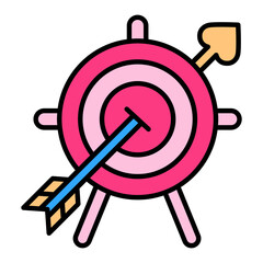 Target Love Icon