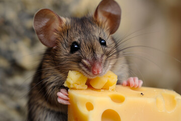 Cheese Enthusiast in Tiny Paws