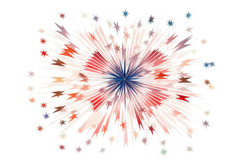 3d Illustration, Small gold dust, graphics of fire flakes, particle points and yellow-orange circles at the left of the frame isolated on a Transparent background. Generative AI