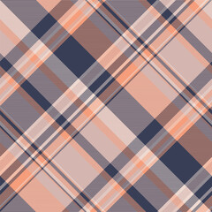 Fabric seamless vector of tartan check pattern with a background plaid texture textile.