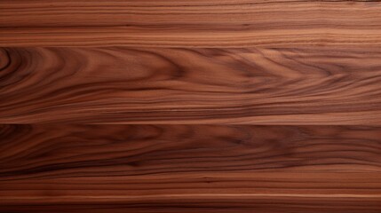 Fototapeta premium A seamless and polished walnut wood texture offering an expansive text space, ideal for a sophisticated and refined website banner - Generative AI