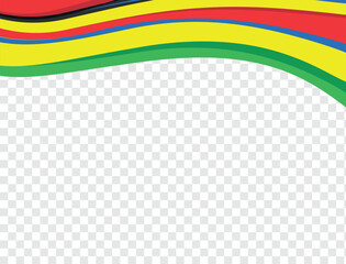 Abstract multicolored background. Vector graphics for design. Waves, texture.