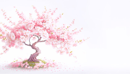 桜のお花見,Generative AI AI画像