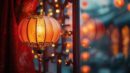 red lantern, chinese new year lanterns