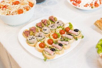 Delicious Mediterranean appetizer perfect for  snacking or gourmet catering.