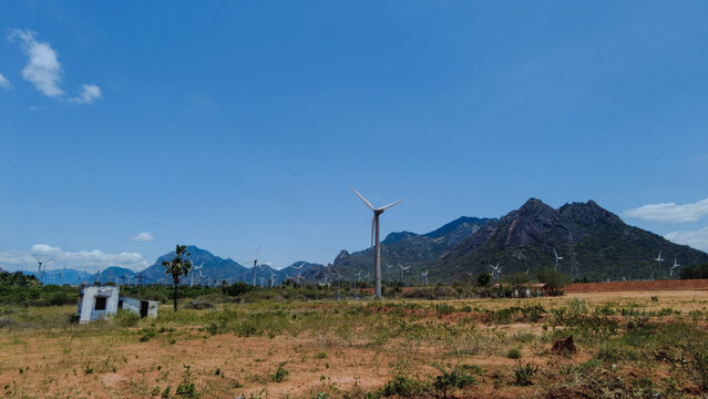 Muppandal wind farm, kanyakumari, Tamil Nadu 