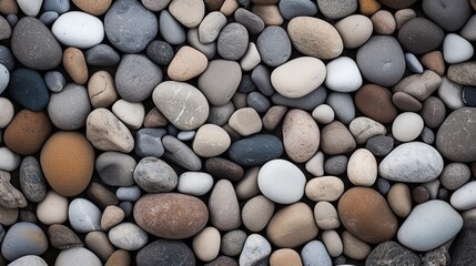 Background from pebbles. Pebble texture. Gravel for garden paths