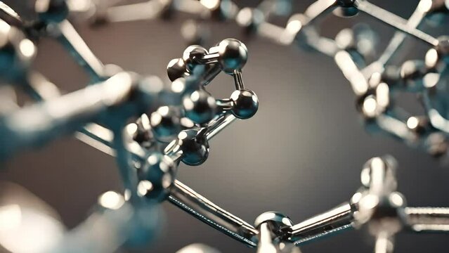 Molecules and ionic compounds move and form new bonds, creating new objects at the molecular level. Generative AI