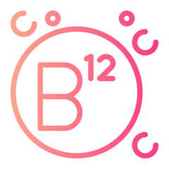 vitamin gradient icon