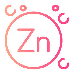zinc gradient icon