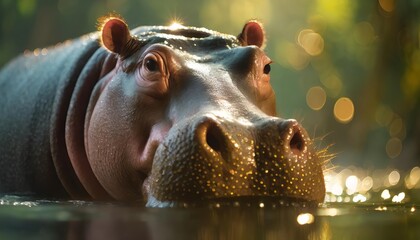 Closeup Image of Hippo Side Image