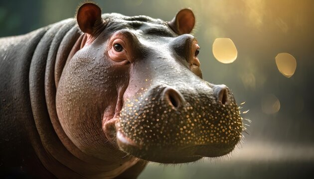 Closeup Image of Hippo Side Image