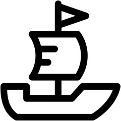 Ship Vector Icon